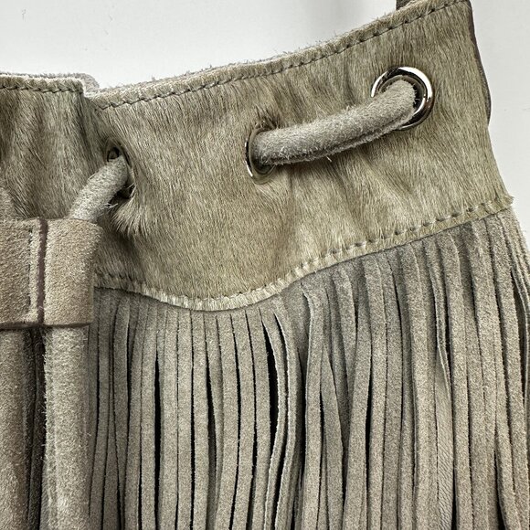 Sam Edelman Fifi Fringed Mini Bucket Crossbody - Picture 6 of 15